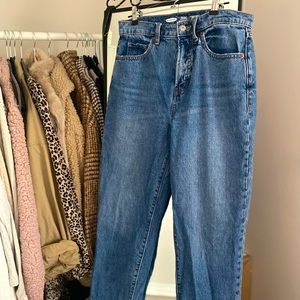 Old Navy Mom Jeans—Sky High